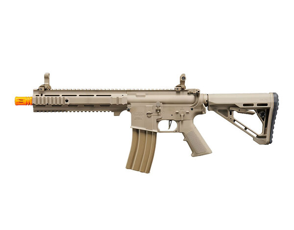 Lancer Tactical Lancer Tactical L119A2 Gen 4 Full Metal M4 AEG Rifle, Tan