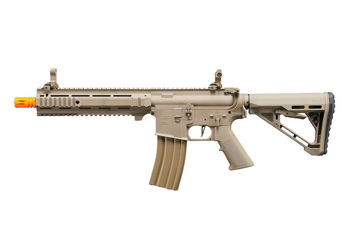 Lancer Tactical L119A2 Gen 4 Full Metal M4 AEG Rifle, Tan