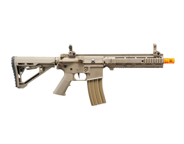 Lancer Tactical Lancer Tactical L119A2 Gen 4 Full Metal M4 AEG Rifle, Tan