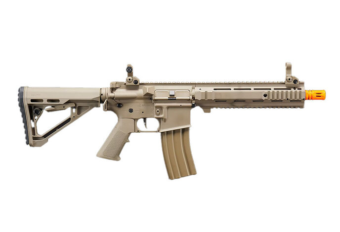 Lancer Tactical L119A2 Gen 4 Full Metal M4 AEG Rifle, Tan