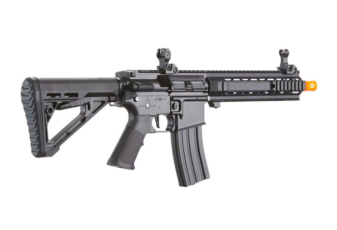 Lancer Tactical L119A2 Gen 4 Full Metal M4 AEG Rifle, Black