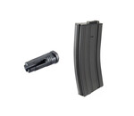 Lancer Tactical Lancer Tactical L119A2 Gen 4 Full Metal M4 AEG Rifle, Black
