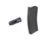 Lancer Tactical L119A2 Gen 4 Full Metal M4 AEG Rifle, Black