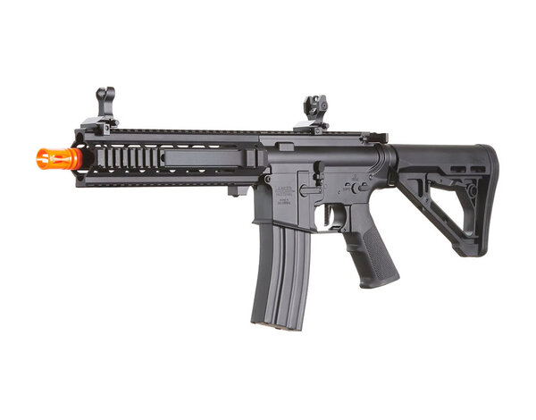 Lancer Tactical Lancer Tactical L119A2 Gen 4 Full Metal M4 AEG Rifle, Black