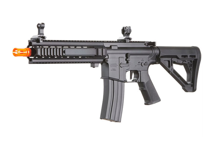 Lancer Tactical L119A2 Gen 4 Full Metal M4 AEG Rifle, Black