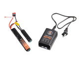 Lancer Tactical Stalker 13" Gen 2 M4 AEG Rifle, Black Battery Combo