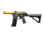 Lancer Tactical Lancer Tactical AirTac Customs Gen 3 M4 AEG Rifle, Gold