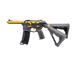 Lancer Tactical Lancer Tactical AirTac Customs Gen 3 M4 AEG Rifle, Gold