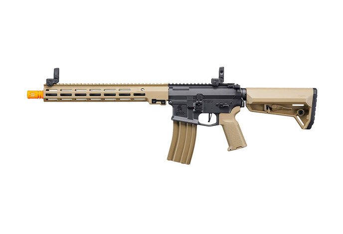 Lancer Tactical Stalker 13" Gen 2 M4 AEG Rifle, Black / Tan  Battery Combo