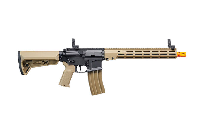 Lancer Tactical Stalker 13" Gen 2 M4 AEG Rifle, Black / Tan  Battery Combo