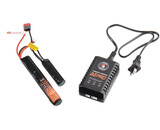 Lancer Tactical Stalker 13" Gen 2 M4 AEG Rifle, Black / Tan  Battery Combo