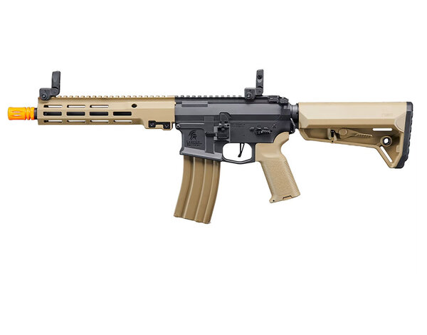 Lancer Tactical Lancer Tactical Stalker 10" Gen 2 M4 AEG Rifle, Black / Tan Battery Combo