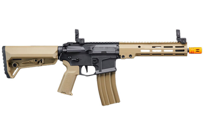 Lancer Tactical Stalker 10" Gen 2 M4 AEG Rifle, Black / Tan Battery Combo