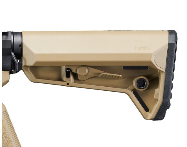 Lancer Tactical Lancer Tactical Stalker 10" Gen 2 M4 AEG Rifle, Black / Tan Battery Combo