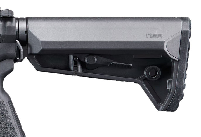 Lancer Tactical Stalker 10" Gen 2 M4 AEG Rifle, Black Battery Combo