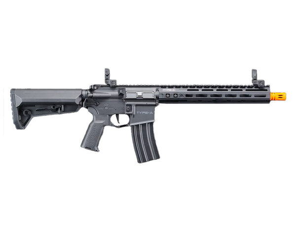 Lancer Tactical BG Defense Type-A MK2 12" Gen 3 M4 AEG Rifle, Black