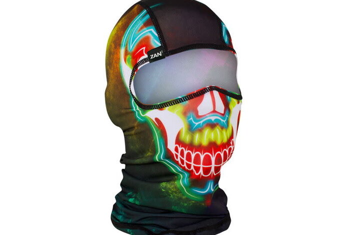 ZAN Polyester Balaclava, Skulls,