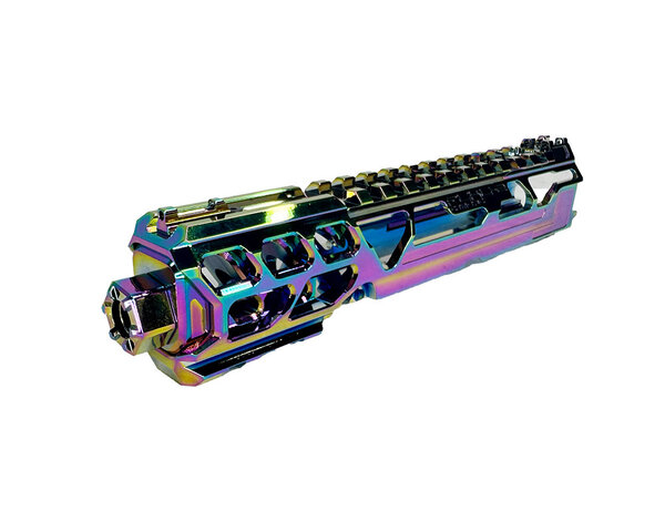 CTM TAC CTM TAC AAP-01 CNC Upper Set - Short Cutout Version Electroplate Rainbow