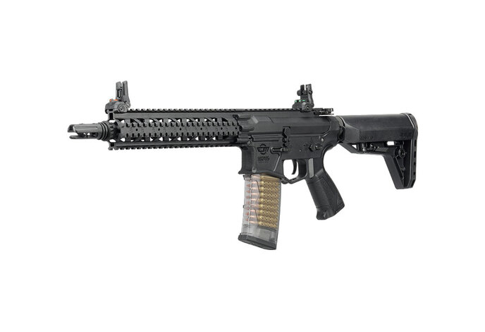 G&G CM18 GMS CQBR Polymer Receiver RIS Airsoft Rifle with ASTER SE