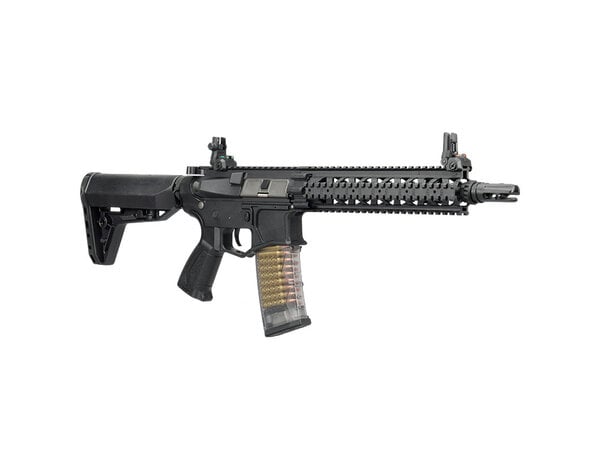 G&G G&G CM18 GMS CQBR Polymer Receiver RIS Airsoft Rifle with ASTER SE
