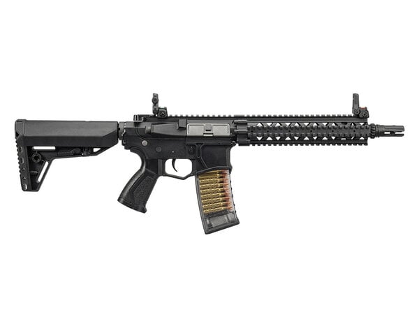 G&G G&G CM18 GMS CQBR Polymer Receiver RIS Airsoft Rifle with ASTER SE