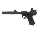 AEX CUSTOM OH SILENT KNIGHT - Action Army AAP-01 HPA Airsoft, Black