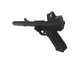 AEX CUSTOM OH SILENT KNIGHT - Action Army AAP-01 HPA Airsoft, Black