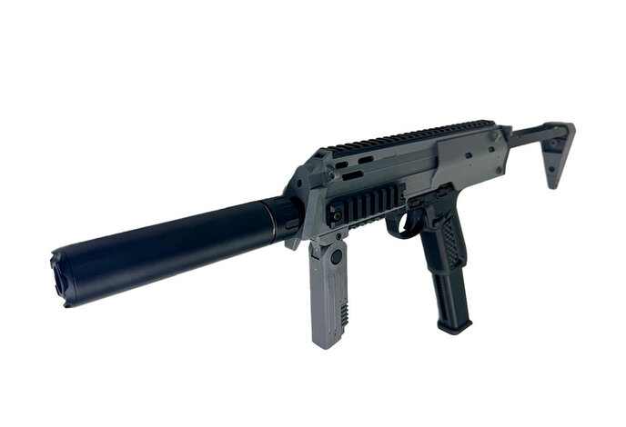 AEX CUSTOM AAP07 - Action Army AAP-01 HPA Airsoft, Black