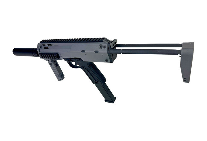 AEX CUSTOM AAP07 - Action Army AAP-01 HPA Airsoft, Black