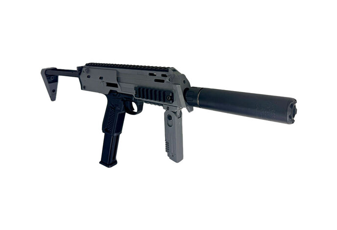 AEX CUSTOM AAP07 - Action Army AAP-01 HPA Airsoft, Black
