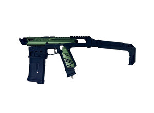 Airsoft Extreme AEX CUSTOM LEAN MEAN GREEN MACHINE  - Action Army AAP-01 HPA Airsoft, Black