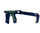 AEX CUSTOM LEAN MEAN GREEN MACHINE  - Action Army AAP-01 HPA Airsoft, Black