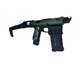 AEX CUSTOM LEAN MEAN GREEN MACHINE  - Action Army AAP-01 HPA Airsoft, Black