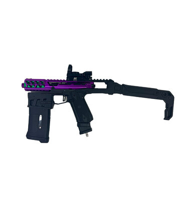Airsoft Extreme AEX CUSTOM AAP01 PURPLE RAIN-  Action Army AAP-01 HPA Airsoft, Black