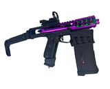 AEX CUSTOM AAP01 PURPLE RAIN-  Action Army AAP-01 HPA Airsoft, Black