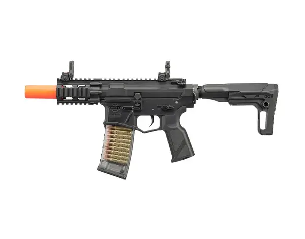 G&G G&G CM16 GMS SBR Polymer Receiver RIS Airsoft Rifle with ASTER SE