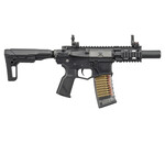 G&G G&G CM16 GMS SBR Polymer Receiver RIS Airsoft Rifle with ASTER SE