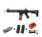 G&G G&G CM18 GMS CQBR Polymer Receiver RIS Airsoft Rifle with ASTER SE