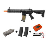 G&G CM18 GMS CQBR Polymer Receiver RIS Airsoft Rifle with ASTER SE