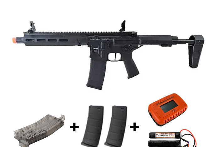 Poseidon x CSI Theseus PDW M4 AEG w/ Medusa ETU & Built-In Tracer
