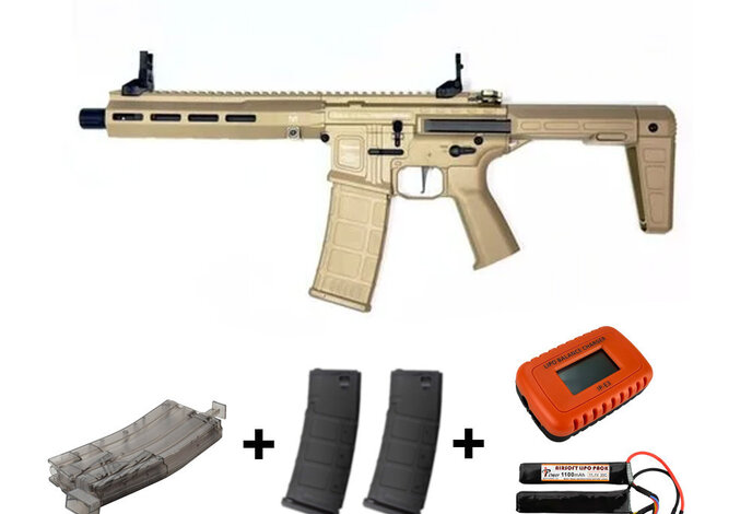 Poseidon x CSI Theseus PDW M4 AEG w/ Medusa ETU & Built-In Tracer