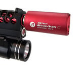 AEX Custom BLACK WIDOW Tokyo Marui Hi Capa 4.3 Gas Blowback Pistol Black / Red