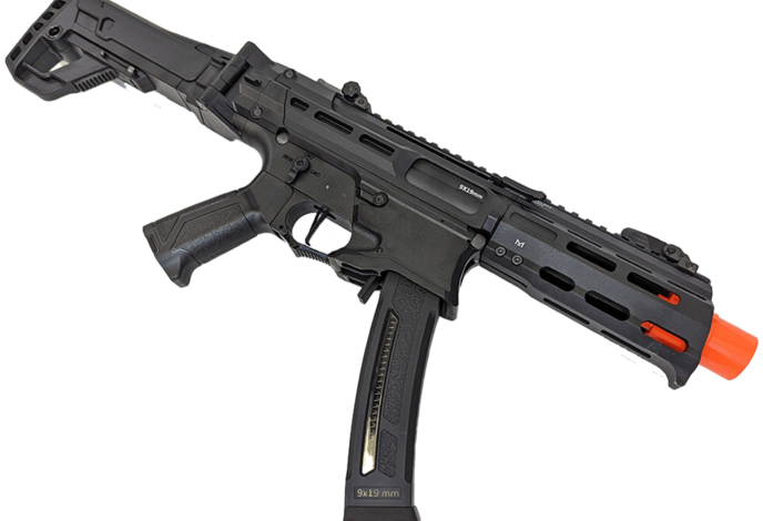 G&G MXC 9 Enhanced Version SMG M-LOK ETU MOSFET AEG Black