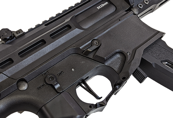 G&G MXC 9 Enhanced Version SMG M-LOK ETU MOSFET AEG Black