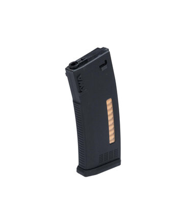 KWA KWA MS120 AEG Mid-Cap Magazine, single (non cutoff) , Black