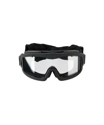 Lancer Tactical Lancer Tactical AERO Airsoft Goggles, Thermal Clear Lens, Black