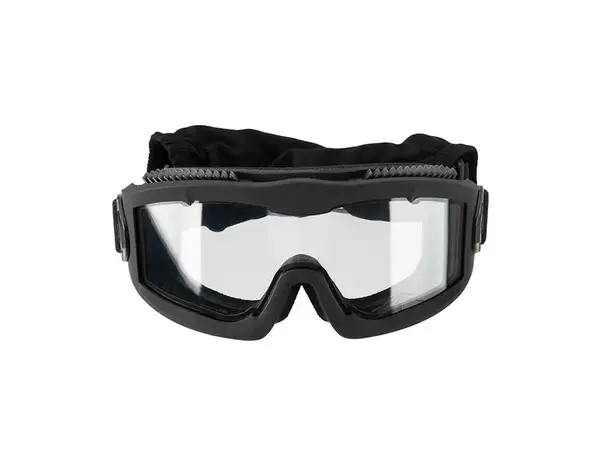 Lancer Tactical Lancer Tactical AERO Airsoft Goggles, Thermal Clear Lens, Black