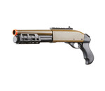 Golden Eagle Golden Eagle sawed off gas shotgun MLOK handguard, 3/6 shot, tan