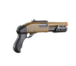 Golden Eagle Golden Eagle sawed off gas shotgun MLOK handguard, 3/6 shot, tan