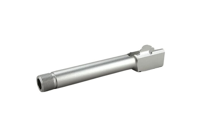 Pro-Arms 14mm CCW Threaded Barrel for Umarex Glock G17 GEN3 / GEN4 Silver
